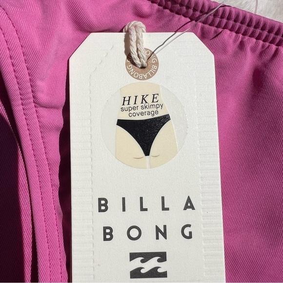 Billabong Sol Searcher Hike Pink Skimpy Bottom - Picture 8 of 10